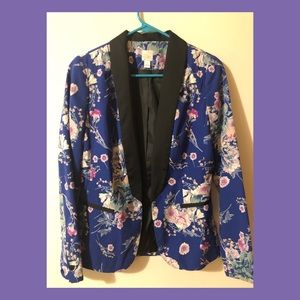 floral blazer